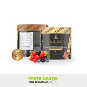 Motirô Colágeno 180G frutas vermelhas