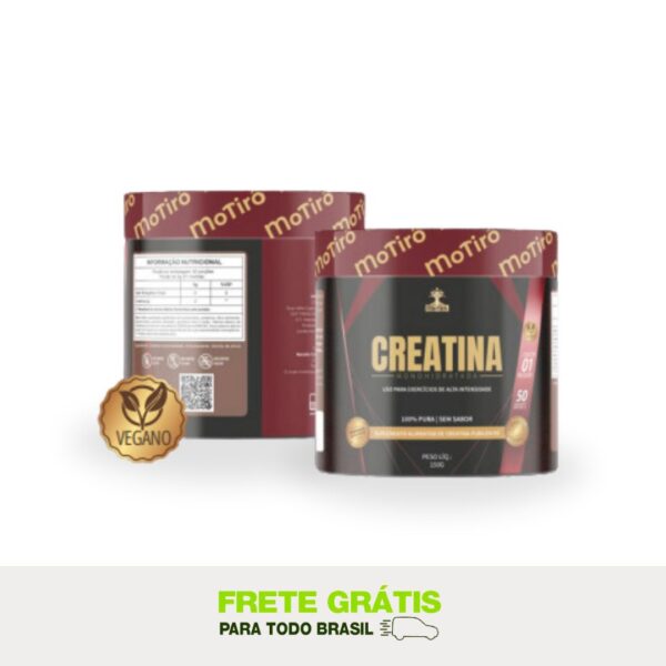 Motirô Creatina Monohidratada 150g Sem Sabor